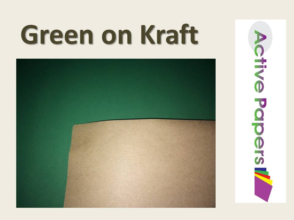 Green Kraft 160gsm Active Paper