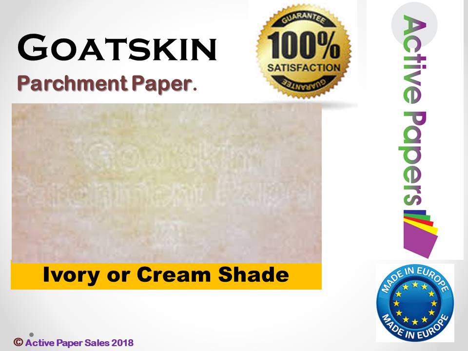 Goatskin Parchment 12x12 Active Paper