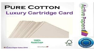Cotton Cartridge Paper 100gsm A2