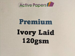 Ivory Laid 120gsm Premium Paper