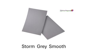 Storm Grey Smooth Matt Card 320gsm