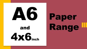 A6 & 4x6 Range of White Paper 80 upto 170gsm