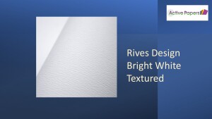 Rives Basane 120gsm Bright White Textured Paper